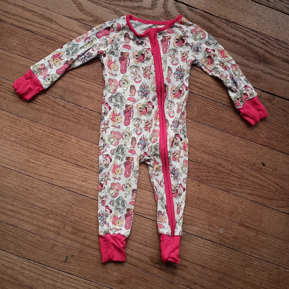 Bamboo‎ Baby Disney Christmas Zippy Onesie